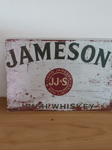 Jameson irish whiskey metal - jameson,
