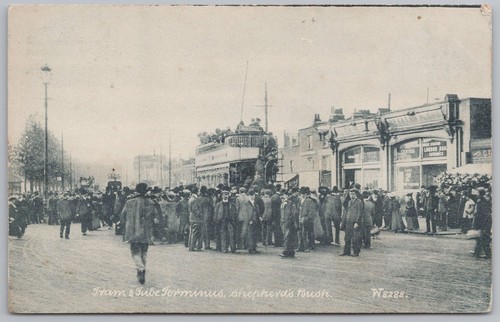 Shepherd bush station - station,, huge