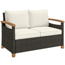 Outsunny 2 Seater Rattan