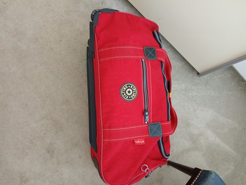 Kipling black duffel bag - duffel,