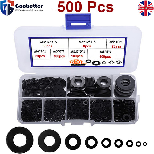 500pcs flat washers - 500pcs,