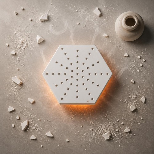 Porous firing pad reusable - porous,