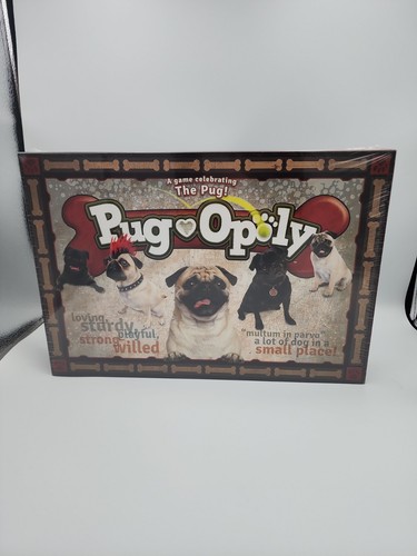 Pugopoly board game - pugopoly, –