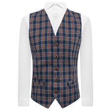Traditional Navy Blue Tartan