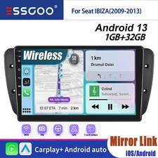 Car Stereo Radio Audio GPS FOR SEAT IBIZA MK4 / 6J 2009-2013 Carplay 32G BT Wifi
