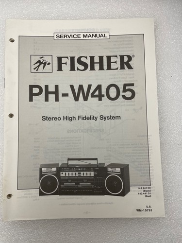 Vintage original fisher - original,