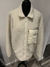 Levis White Thick Fleece