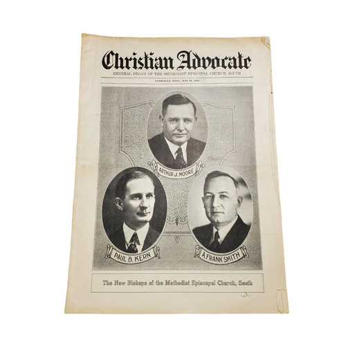 Vtg 1930 christian advocate - 1930,