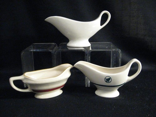Three restaurant ware gravy - restaurant,