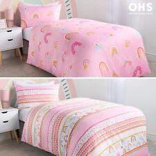 Rainbow Duvet Cover Bedding Set Quilt Pillowcase Reversible Junior Single Bed