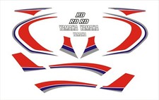 Yamaha x decal kit - 50/80, kit.