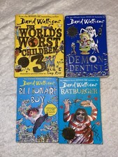 David Walliams Book Bundle X 4
