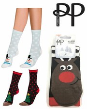 Ladies 1 Pair of Christmas