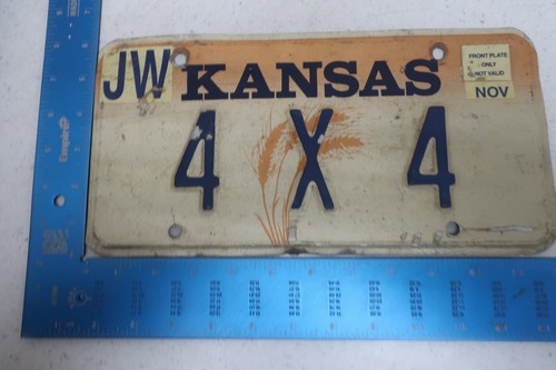 Kansas license plate tag - kansas,