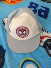 Primark Marvel Spiderman Unisex Flat Cap Size 6-12 Months 