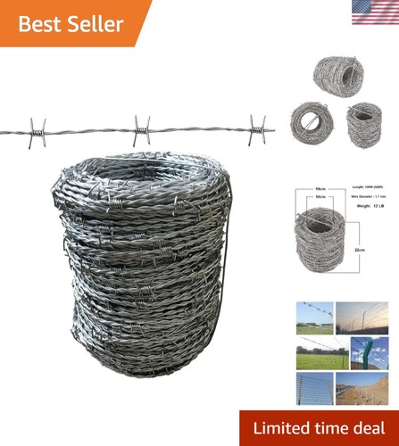 328ft barbed wire - wire,