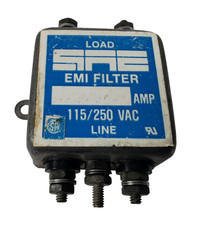 SAE EMI Filter 115/250V AC Line Noise Suppressor Vintage Power Block Unit