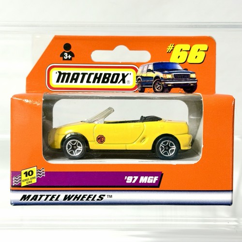 Matchbox 97 mgf yellow - #66,