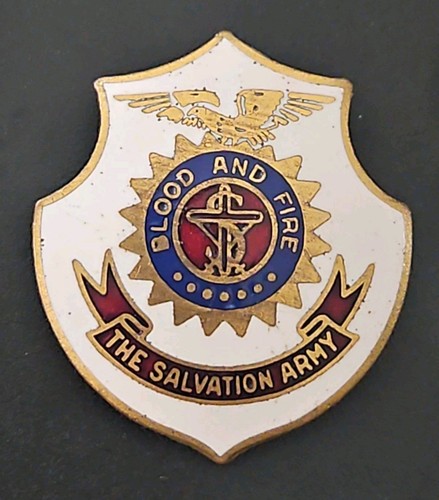 Vintage enamel salvation - ,