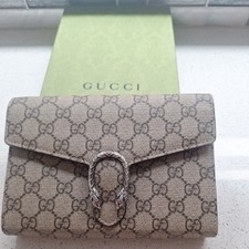 Gucci GG Dionysus Cross Body Bag With Chain Including Dust Bag And Box