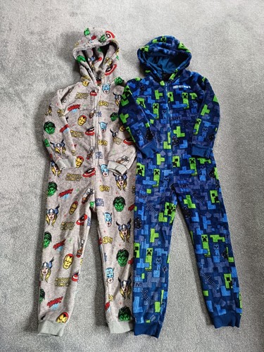 Boys hooded 1onesie - bundle, all