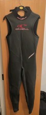 LARGE O'Neill Sleeveless Wetsuit 100% Nylon Bonded Neoprene Style #0049