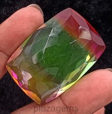 145.75 Ct Natural Ametrine Bi-Color Cushion Shape Loose Gems EGL Certified 5NSI