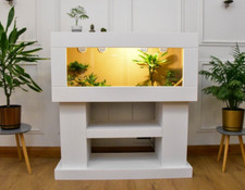 Large 4ft x 18" x 23" Modern Reptile Vivarium with High Display Stand