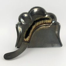 Vtg S Shaped Nickle Platted