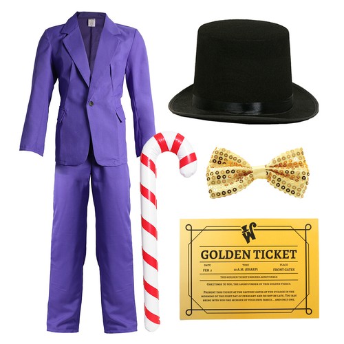 Mens willy wonka costume - mens,
