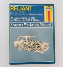 Reliant Regal Haynes Workshop