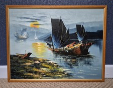 Original Mid Century Oil