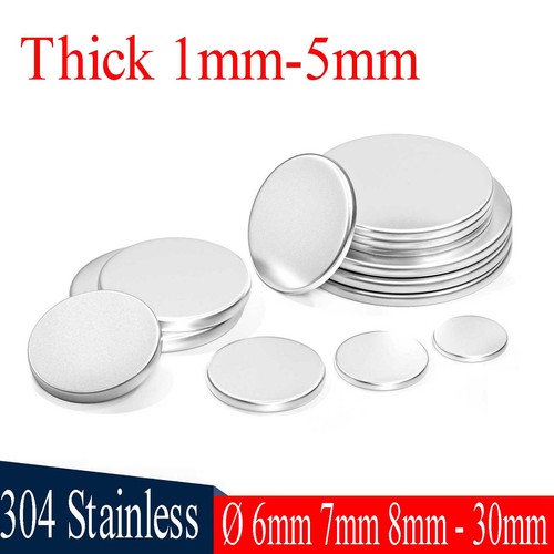 Stainless steel blank round - steel,