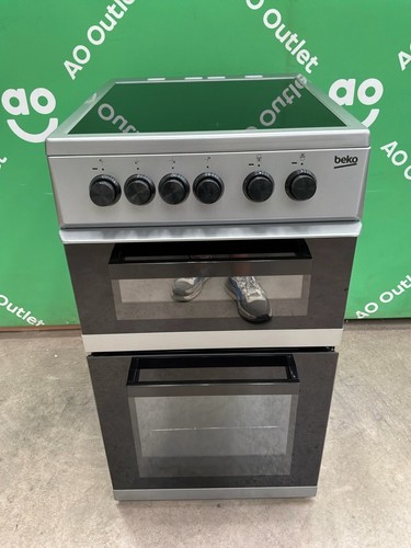 Beko electric cooker - cooker, silver