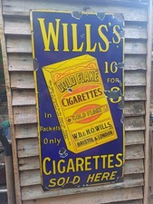Original Enamel Sign