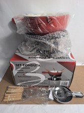 Baumalu French ceramic fondue set brand new in box