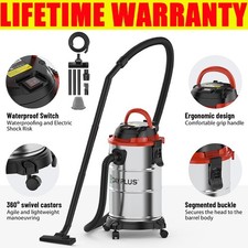 5000W Vacuum Cleaner Wet and Dry Bagless 20L Cylinder Powerful Compact Cleaning