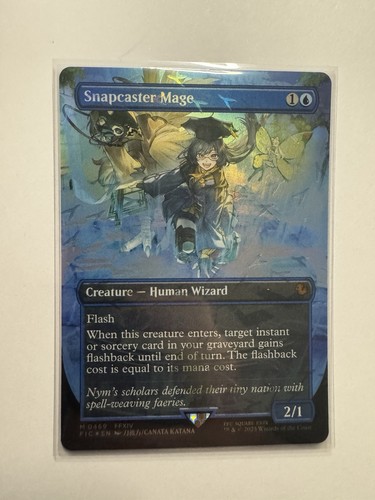 Snapcaster mage - mage, (borderless)