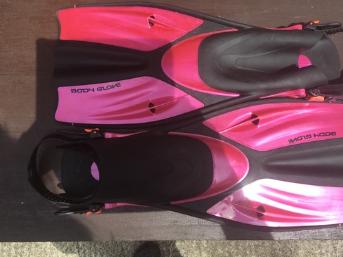 Scuba diving fins body - diving, glove