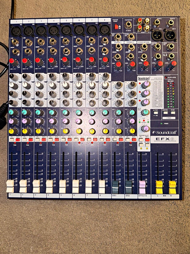 Soundcraft efx8 channel - efx8, 8-channel