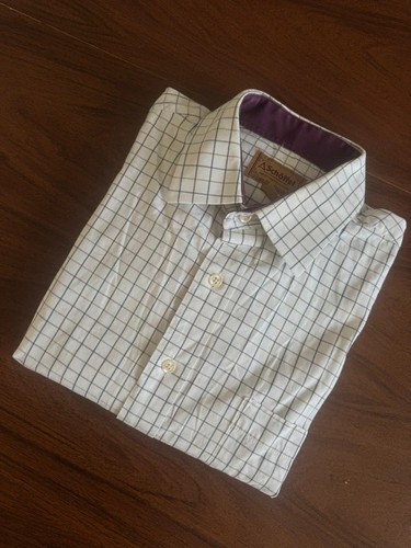 Schoffel checked shirt 18 5 - checked,