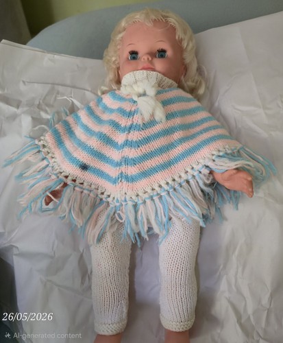 Vintage original talking - talking, doll