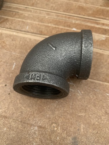 Black malleable cast iron pipe - cast,