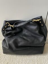 Mulberry Effie Hobo Black Spongy Pebbled Soft Calfskin Leather Handbag