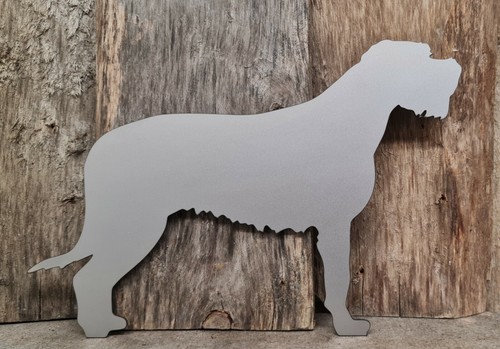 Irish wolfhound metal sign - wolfhound,