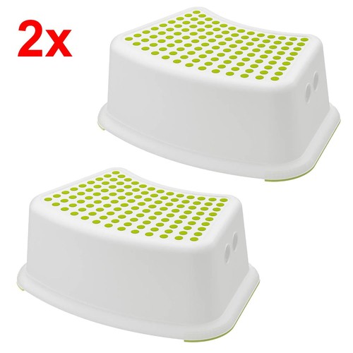 Plastic step stool - plastic, nonslip