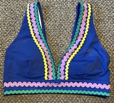 BODEN BLUE WITH COLOURFUL TRIM