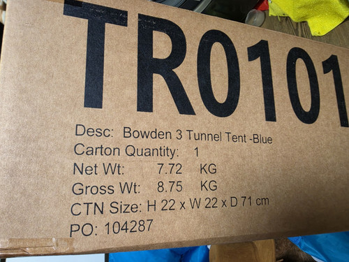 Trail bowden tunnel tent - bowden,