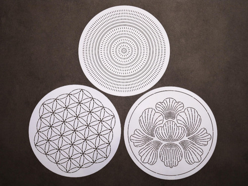 Sashiko stencils reusable - sashiko,