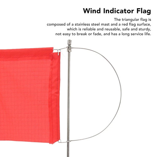 Wind indicator flag - wind, monotypes